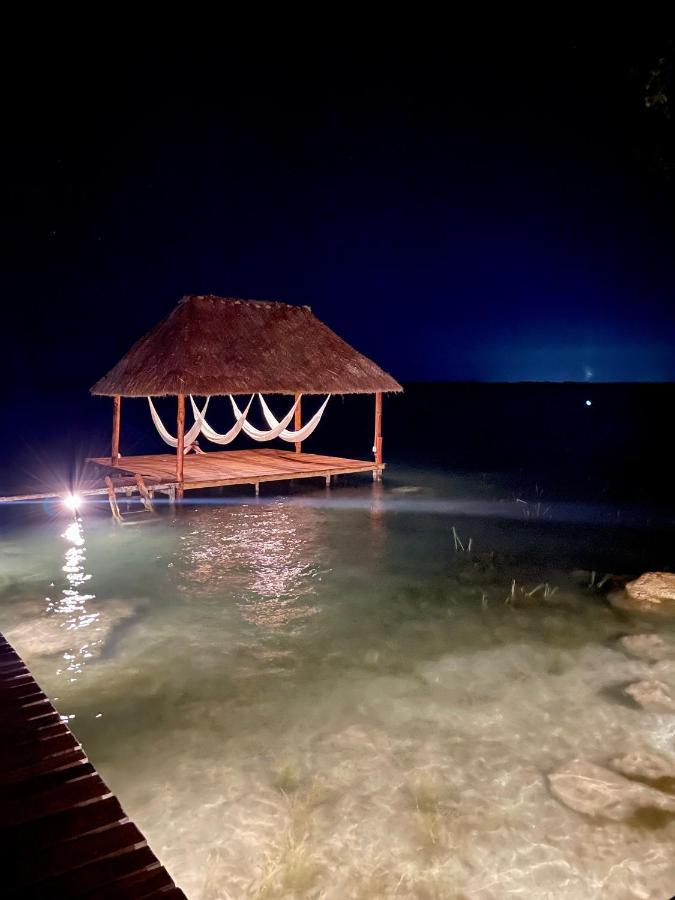 Casa La Joya Bacalar Apartment Exterior foto