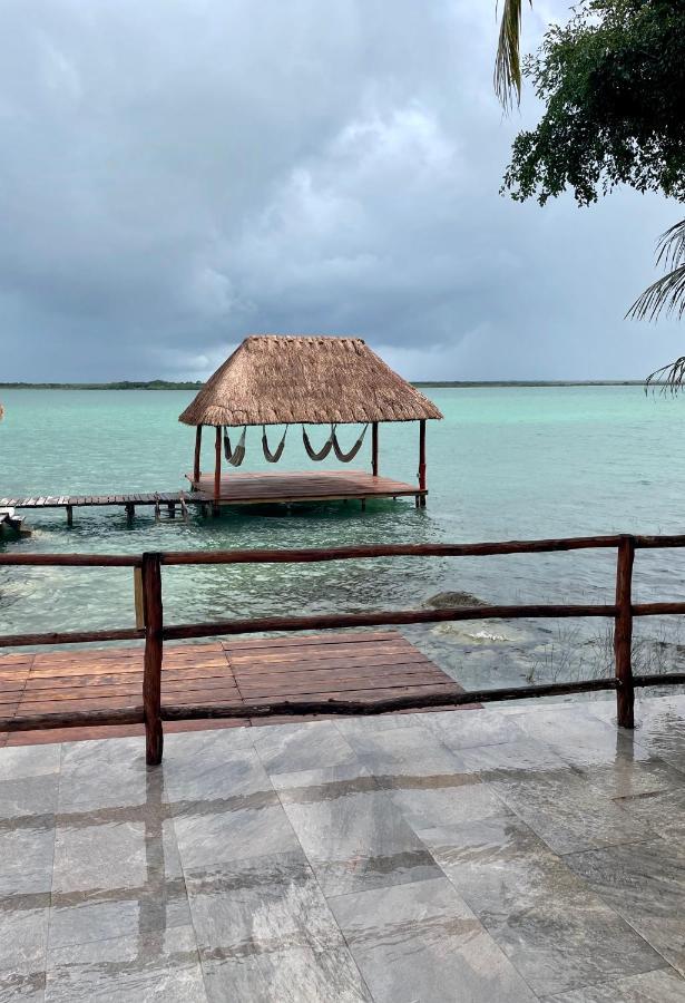 Casa La Joya Bacalar Apartment Exterior foto