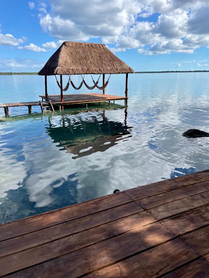 Casa La Joya Bacalar Apartment Exterior foto