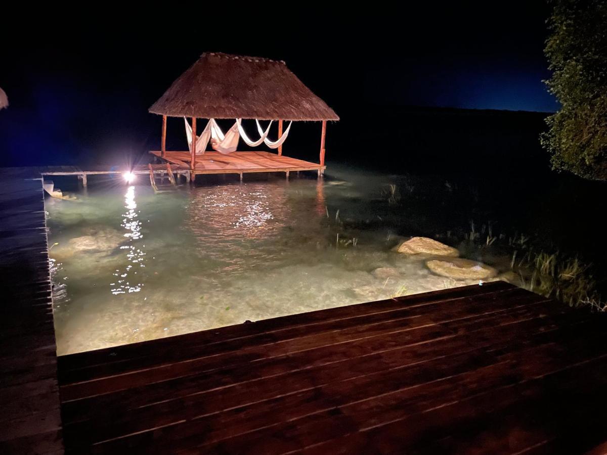 Casa La Joya Bacalar Apartment Exterior foto