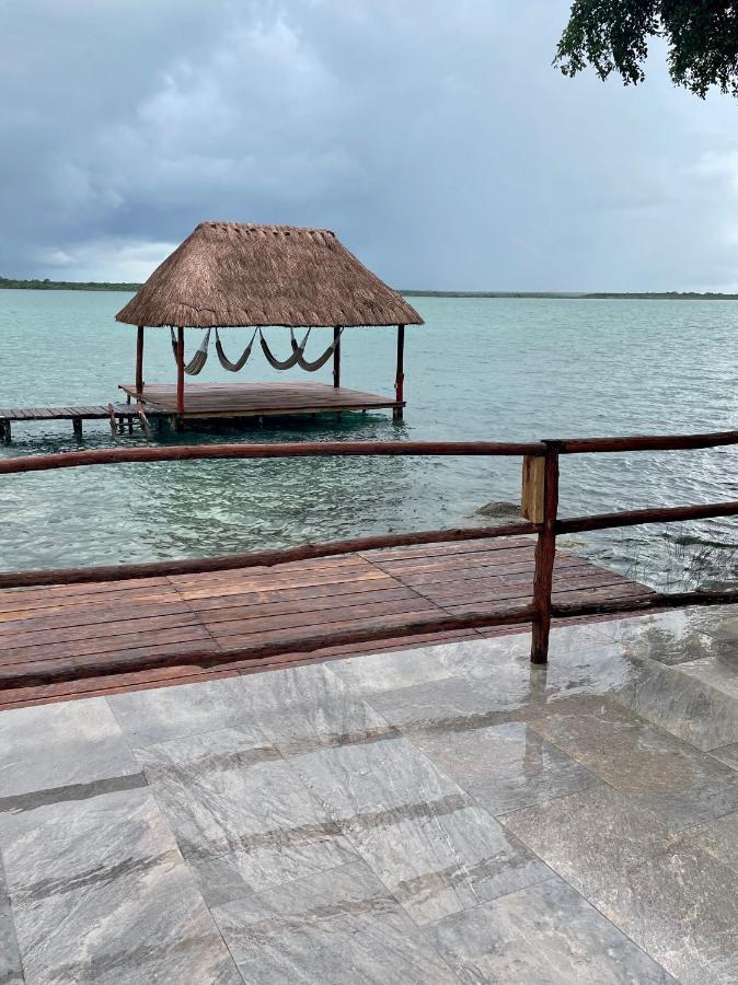 Casa La Joya Bacalar Apartment Exterior foto