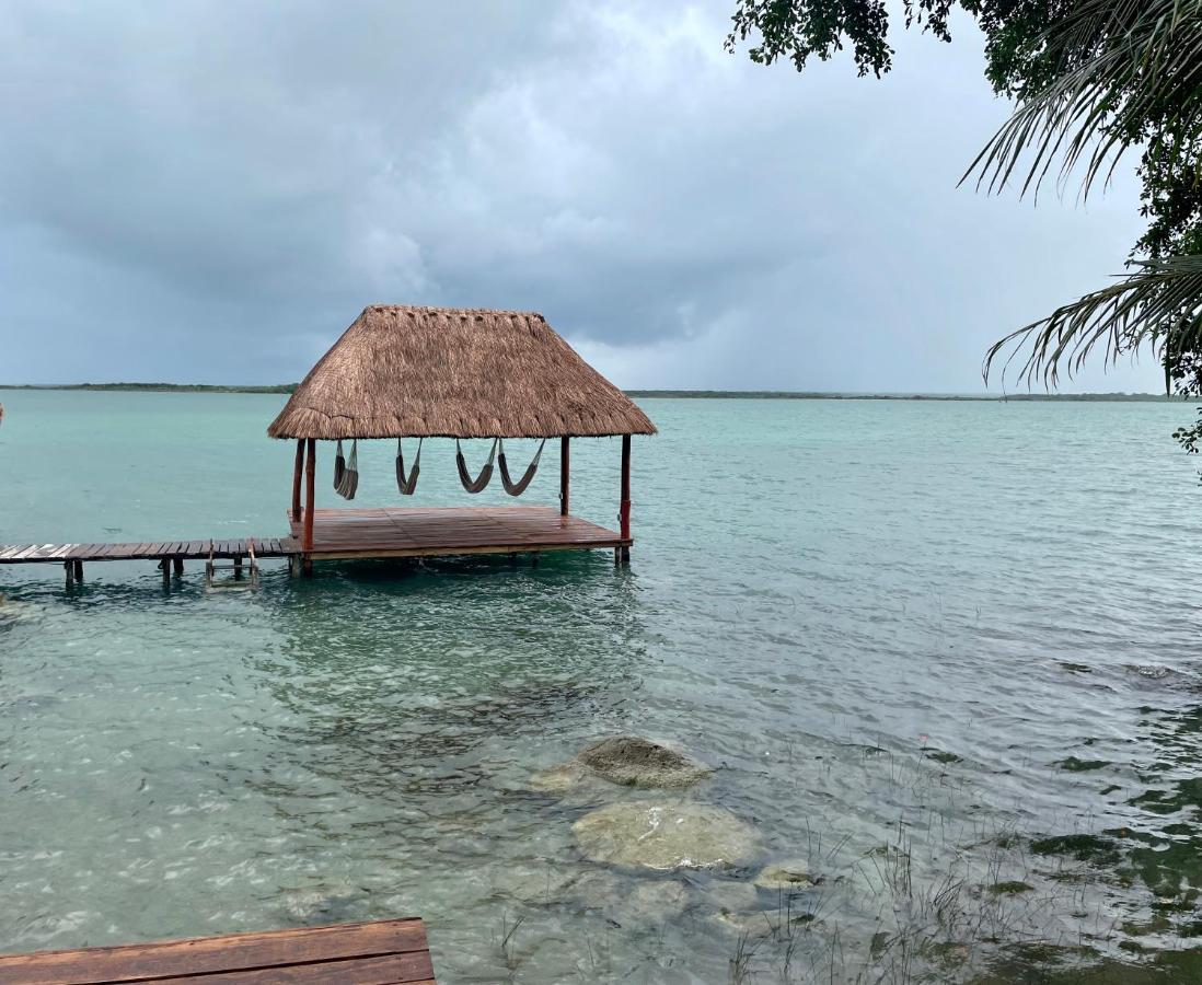 Casa La Joya Bacalar Apartment Exterior foto