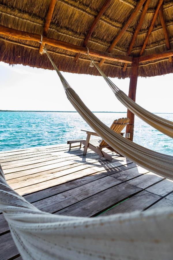 Casa La Joya Bacalar Apartment Exterior foto
