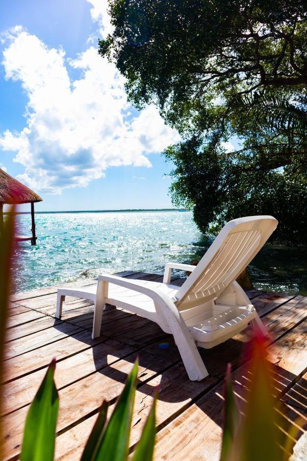Casa La Joya Bacalar Apartment Exterior foto