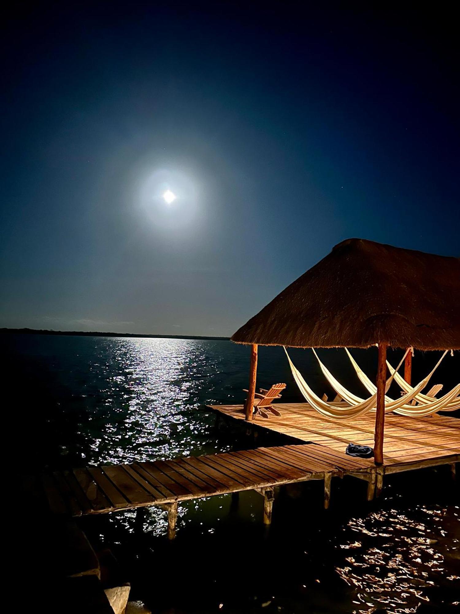 Casa La Joya Bacalar Apartment Exterior foto