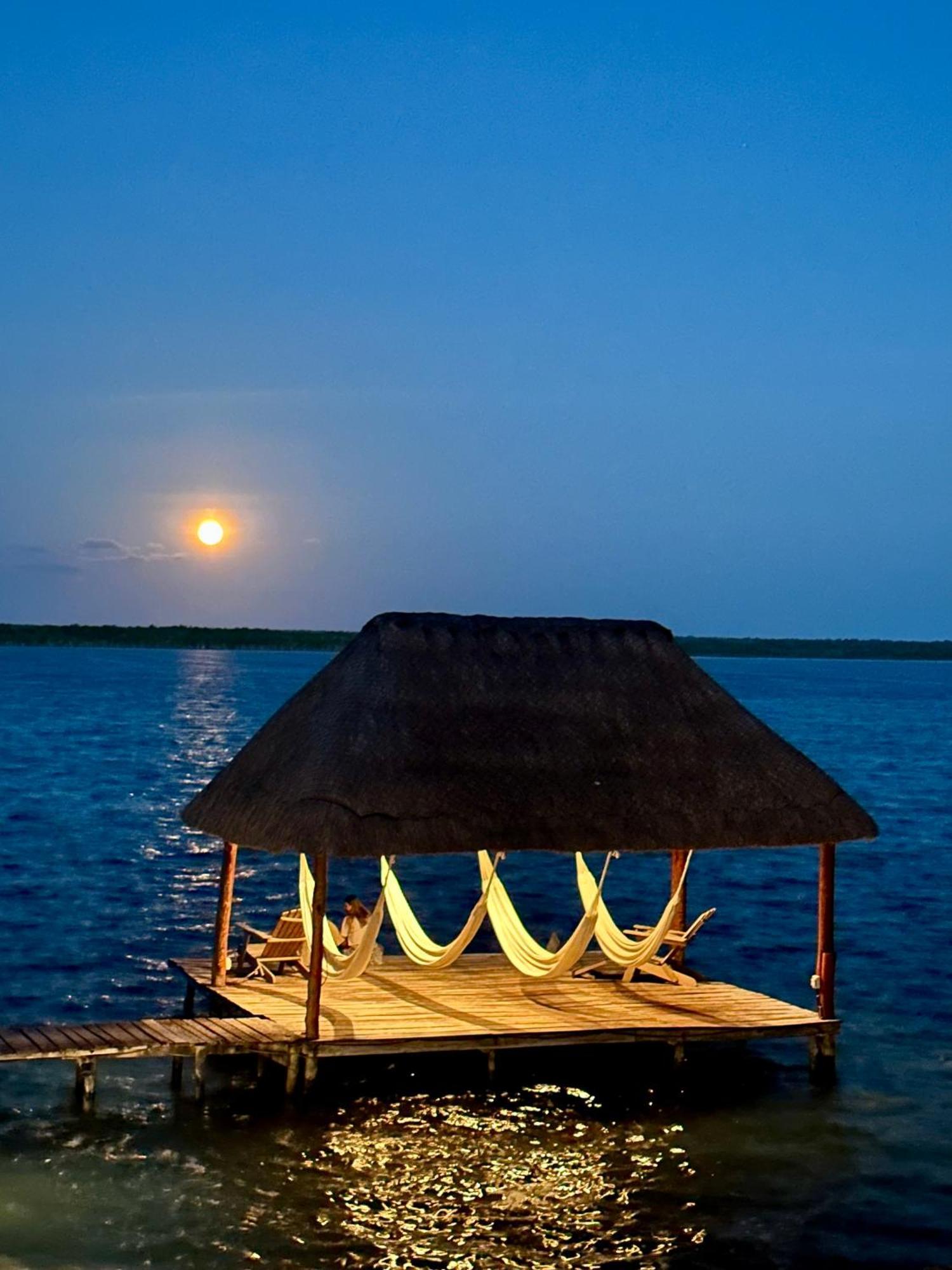 Casa La Joya Bacalar Apartment Exterior foto